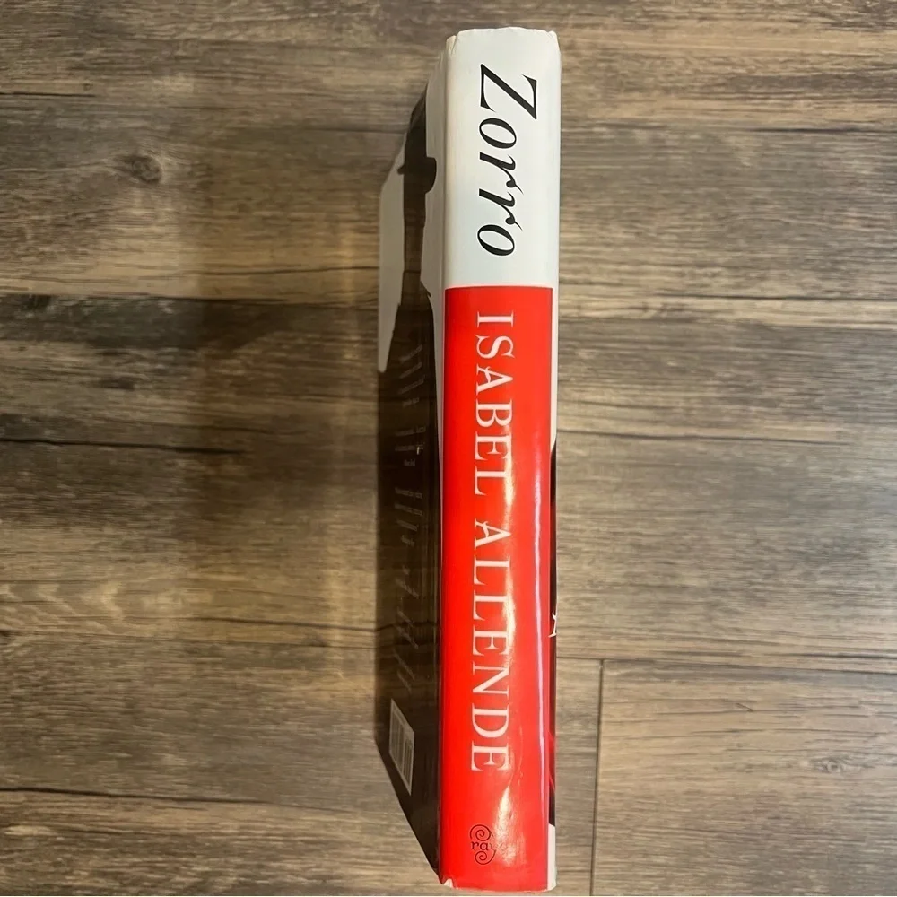 Zorro By Isabel Allende Hardcover Spanish Novel.